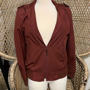 London Fog Vintage Maroone Rain coat